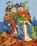 Contes russes - Le tsar Clairsoleil et son fils