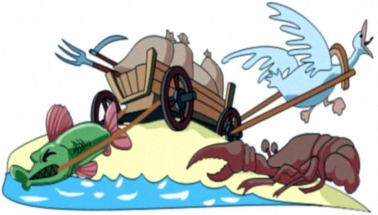 Russie virtuelle - L'Éléphant et le Roquet, fable d'Ivan Krylov